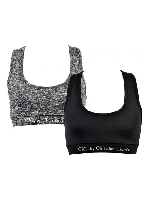 Brassiere Sportswear CXL By LACROIX X2 - Pack de 2 - Kiabi