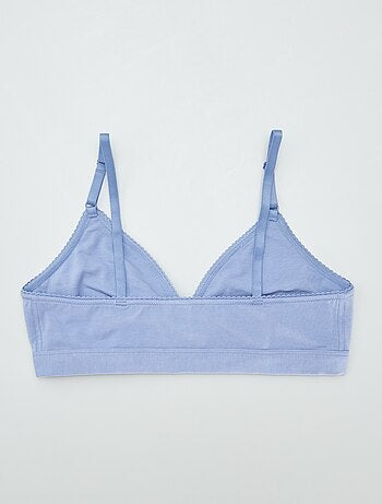 Brassière triangle sans armatures - collection facile à enfiler