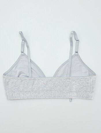 Brassière triangle sans armatures - collection facile à enfiler