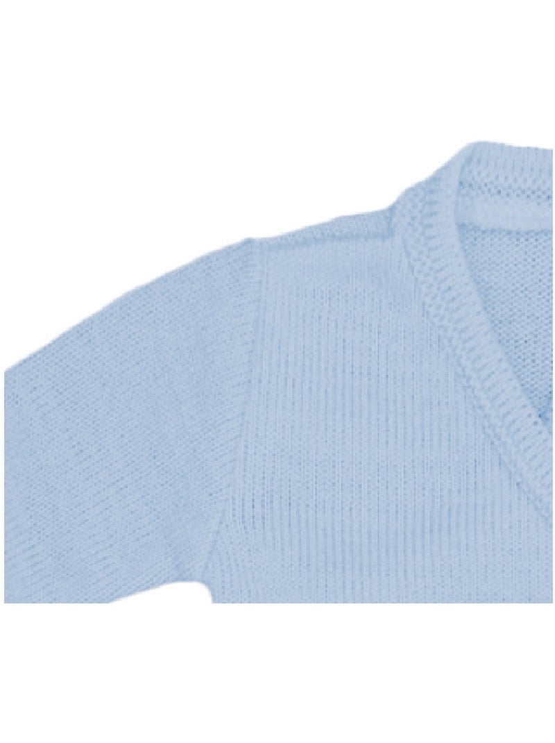 Brassière Tricot LES CHATOUNETS Bleu ciel - Kiabi