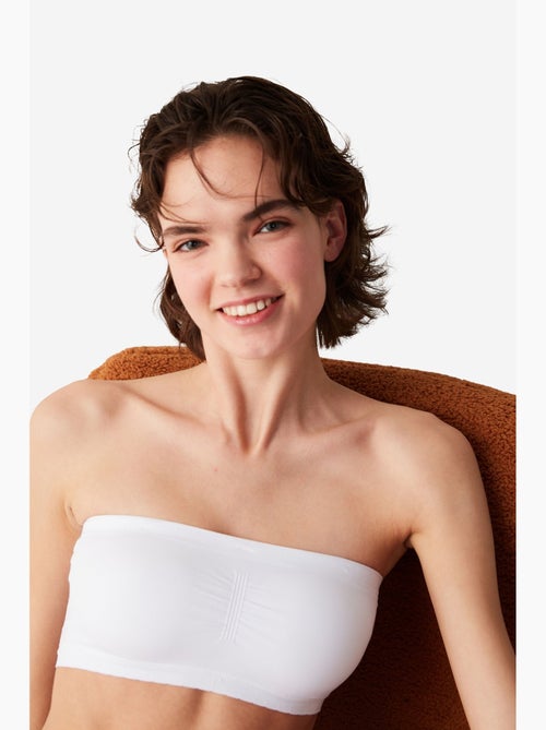 Brassière tricotée sans bretelles penti - Kiabi