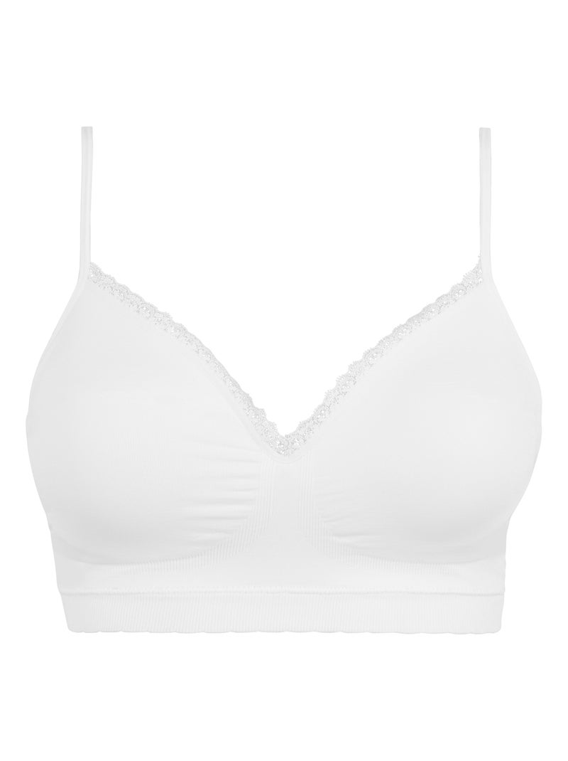 Brassière Zen Attitude Billet Doux Blanc - Kiabi