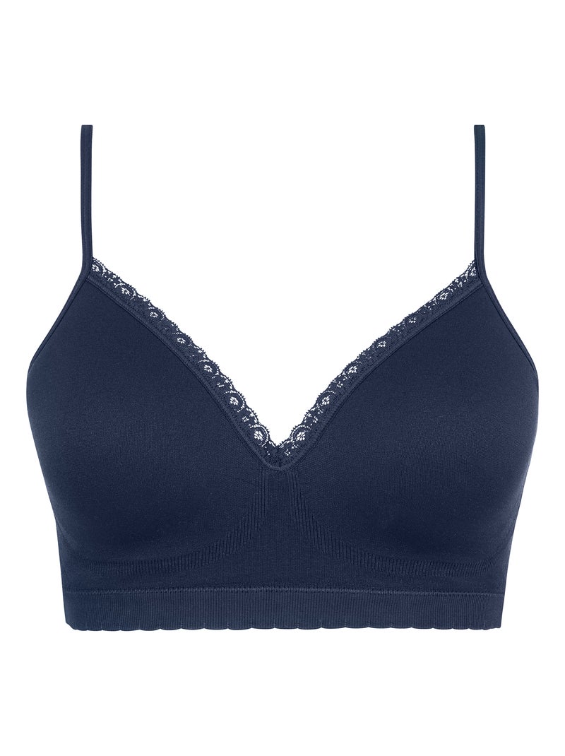 Brassière Zen Attitude Billet Doux Bleu - Kiabi