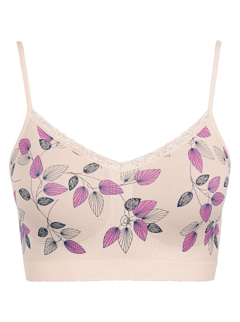 Brassière Zen Fantaisie Billet Doux Bleu Rose - Kiabi