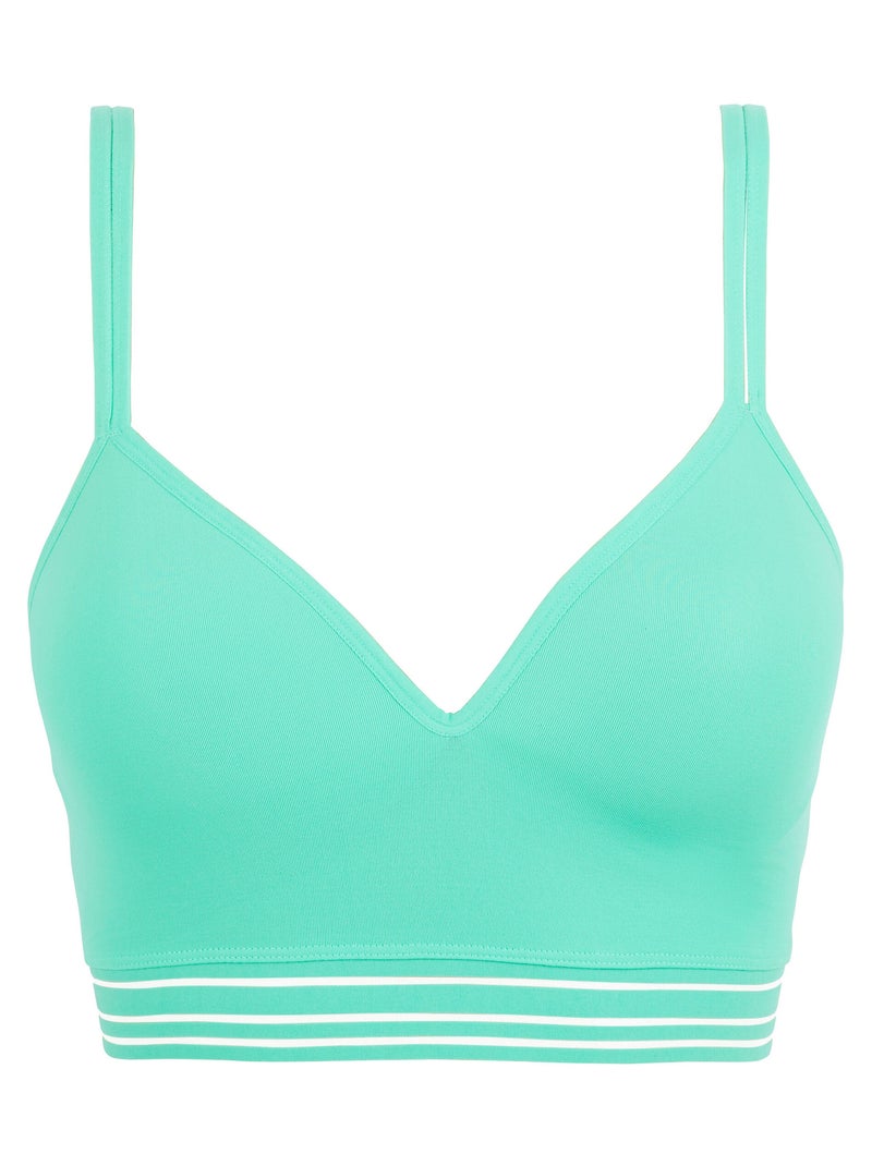 Brassière Zen Light Billet Doux Bleu turquoise - Kiabi