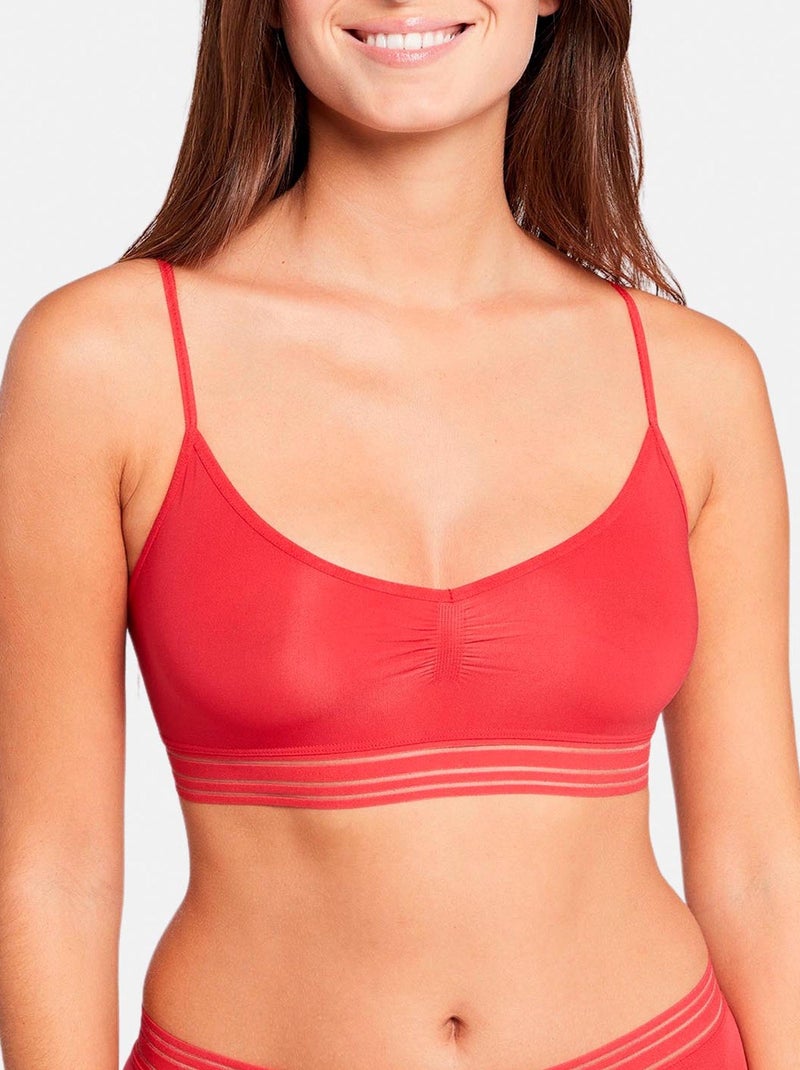 Brassière Zen Light Billet Doux Terracotta - Kiabi