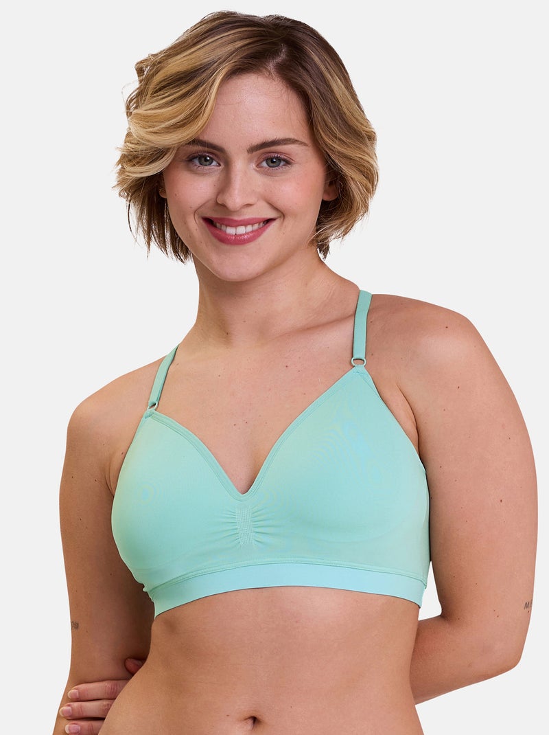 Brassière Zen Light Dentelle Billet Doux Bleu - Kiabi
