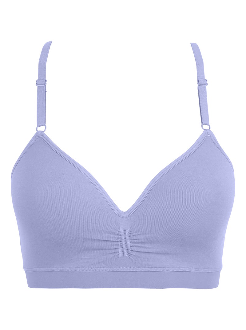 Brassière Zen Light Dentelle Billet Doux Violet - Kiabi