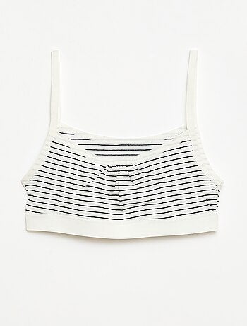 Brassières à fines bretelles en jersey - Lot de 2