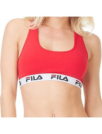 Brassiere coton femme FU6042 Uni Fila