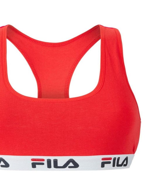 Brassières coton femme fu6042 uni fila - Kiabi