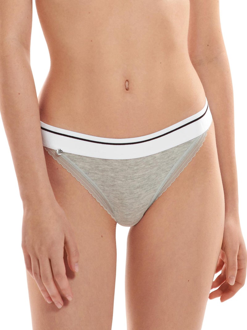 Brésilien bikini Youthful Gris - Kiabi