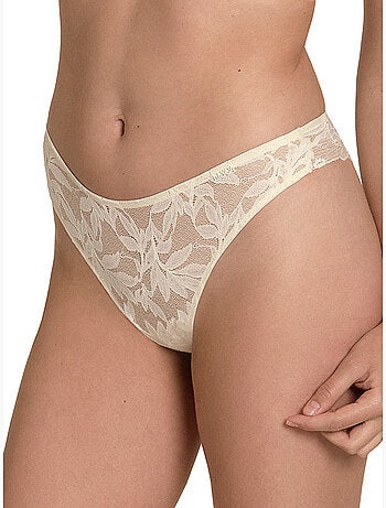 Brésilien échancré Harvest mariage ivoire