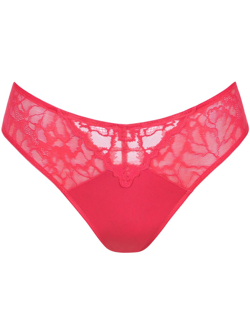 Brésilien échancré naty Orange corail - Kiabi