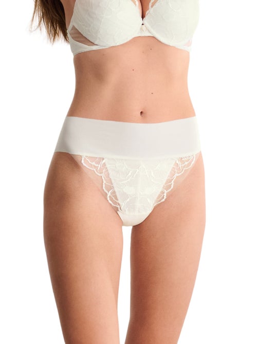 Brésilien échancré taille haute MIRACLE MARIAGE - Kiabi