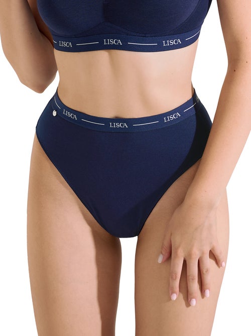 Brésilien échancré taille haute Sunflower - Kiabi
