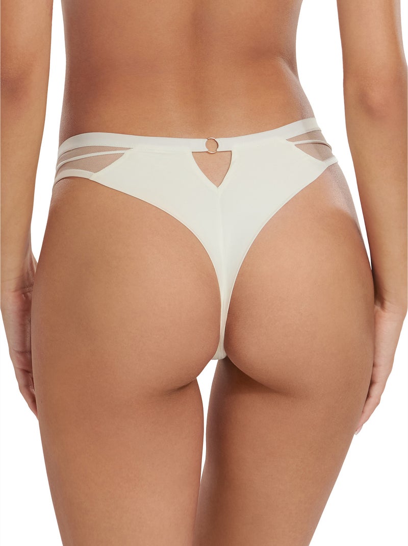 Brésilien échancré Venus Mariage Ecru - Kiabi