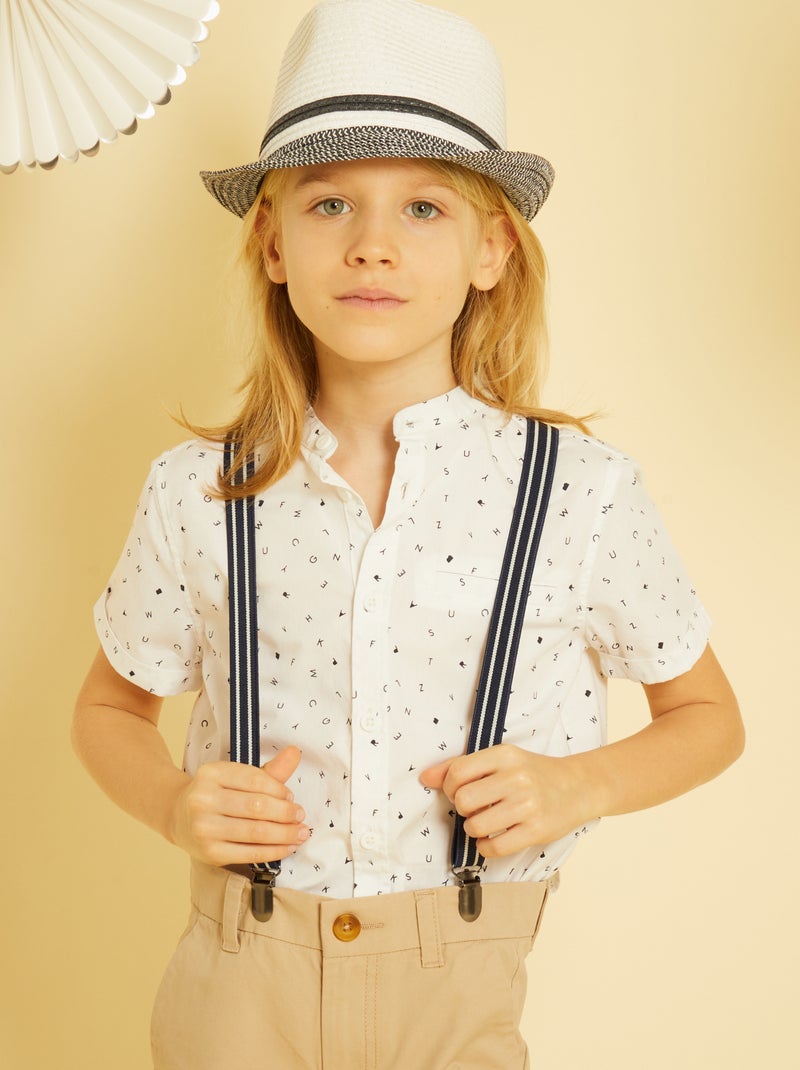 Bretelles clipsables Bleu - Kiabi