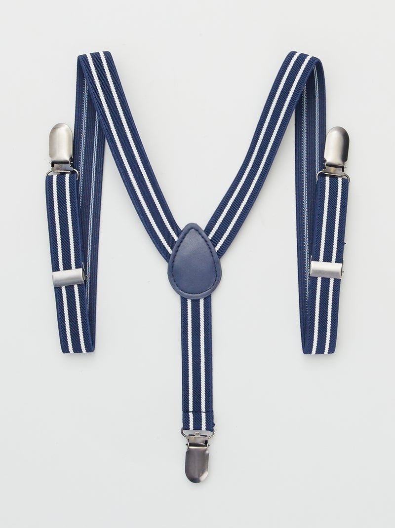 Bretelles clipsables Bleu - Kiabi