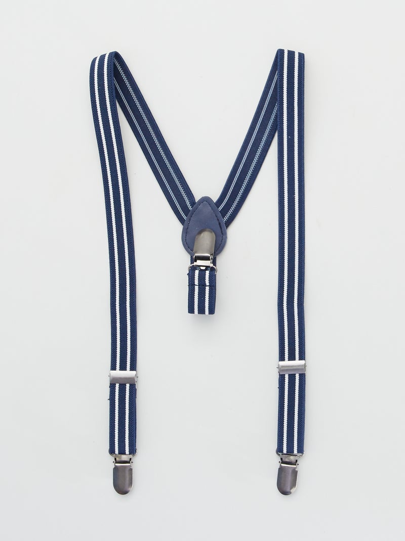 Bretelles clipsables Bleu - Kiabi