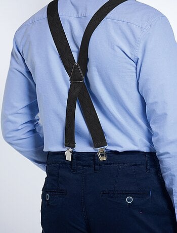 Bretelles élastiques ajustables à pinces