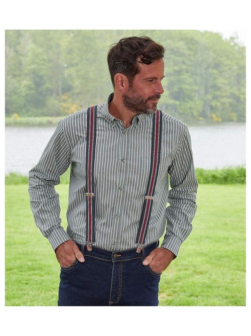 Bretelles Rayées Tendance  - ATLAS FOR MEN - Kiabi