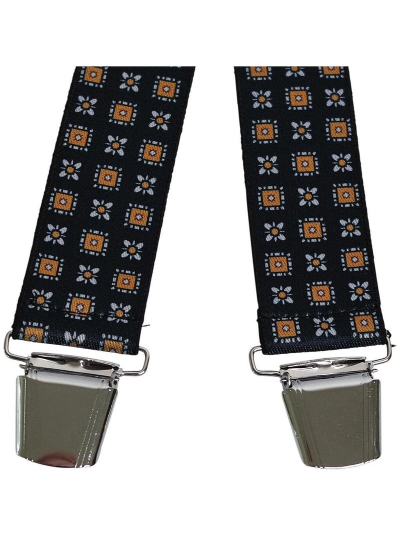 Bretelles réglables fleuries NATHAN Orange - Kiabi