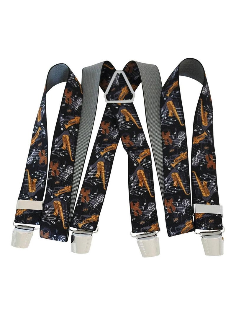 Bretelles réglables SAXOPHONE Orange - Kiabi