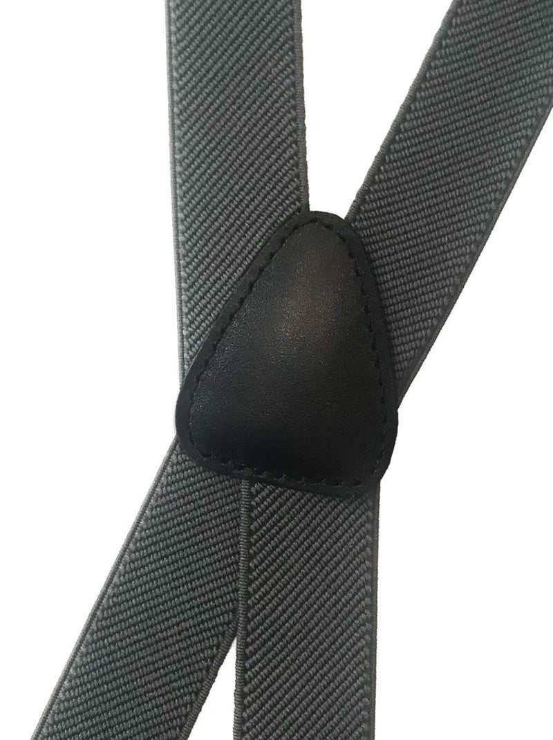 Bretelles slim Mattis - Fabriqué en UE Marron chocolat - Kiabi