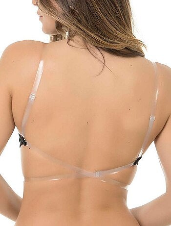 Bretelles transparentes mutlipositions