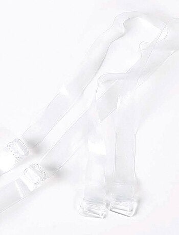 Bretelles transparentes