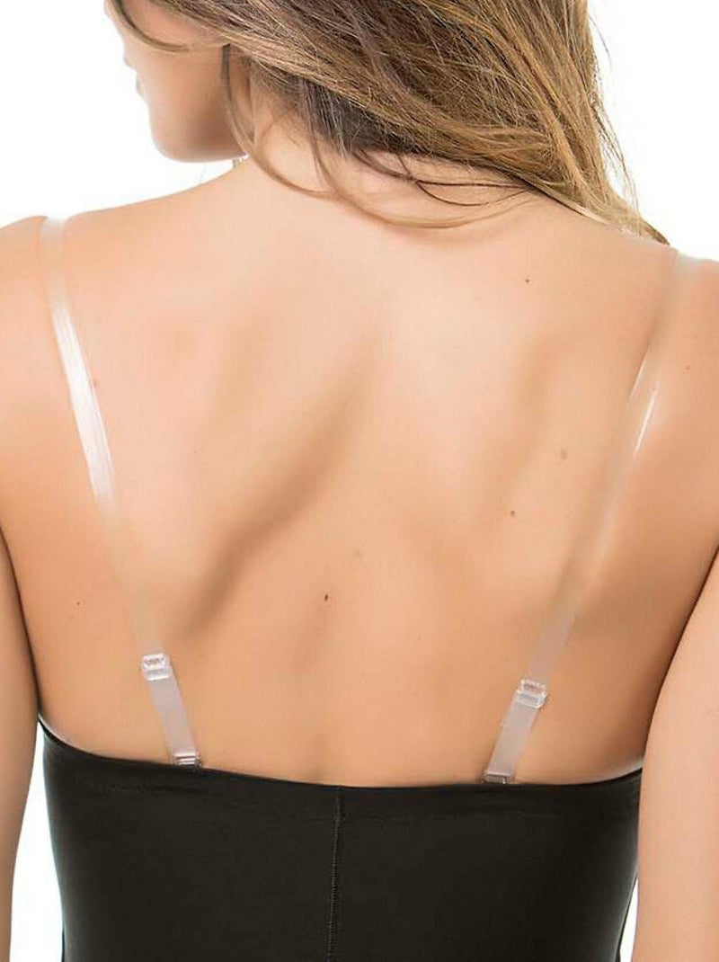 Bretelles transparentes Transparent - Kiabi