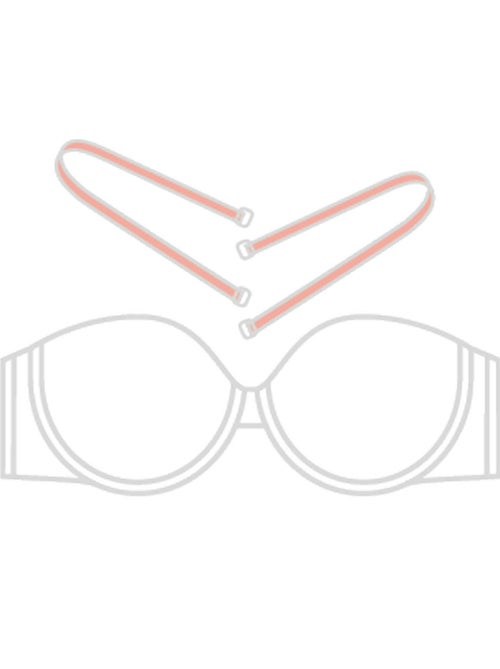 Bretelles transparentes - Kiabi