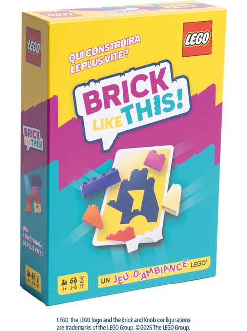 Brick like this - jeux creatif lego - Kiabi