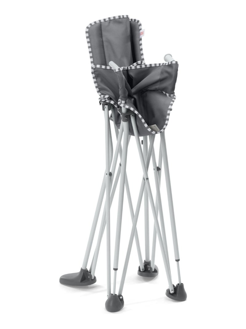 Bright Starts - Chaise haute ultra compacte Pop'N Dine Gris - Kiabi