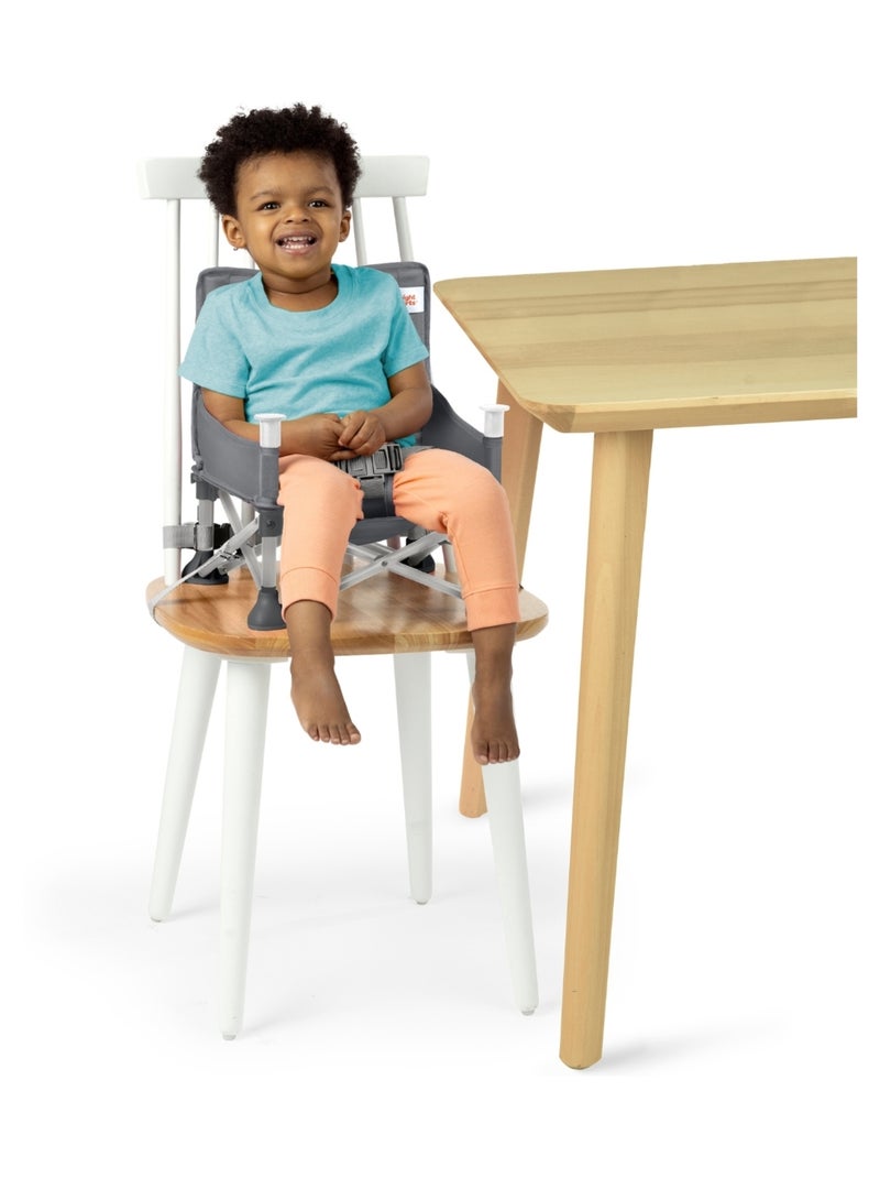 Bright Starts - Rehausseur compact évolutif Gris - Kiabi