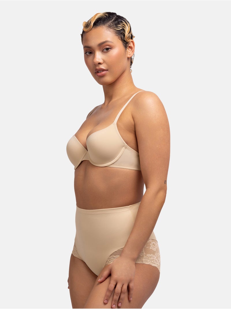 Brigitte culotte gainante Dorina Beige - Kiabi