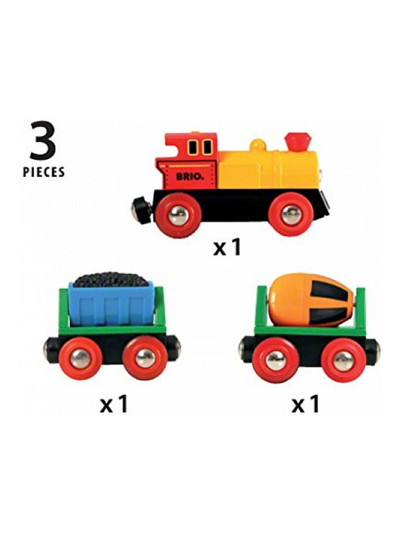 'brio' 33319 Train De Marchandise Avec Lumiere N/A - Kiabi