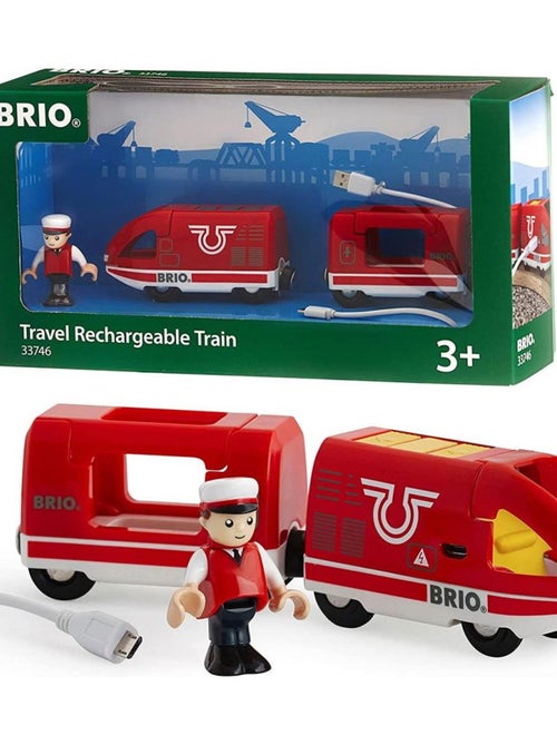 'brio' 33746 Train De Voyageur Rechargeable - Kiabi