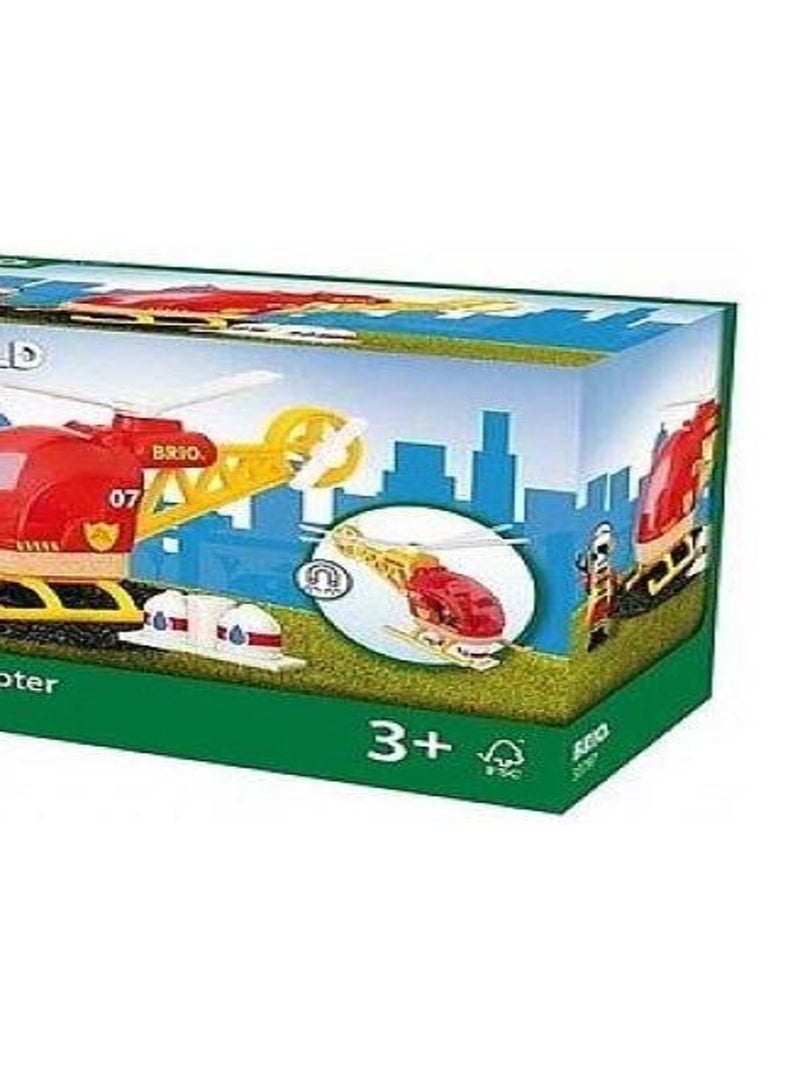 'brio' 33797 Helicoptere Des Pompiers N/A - Kiabi