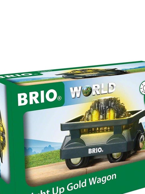 'brio' 33896 Wagon Lumineux Charge D Or - Kiabi