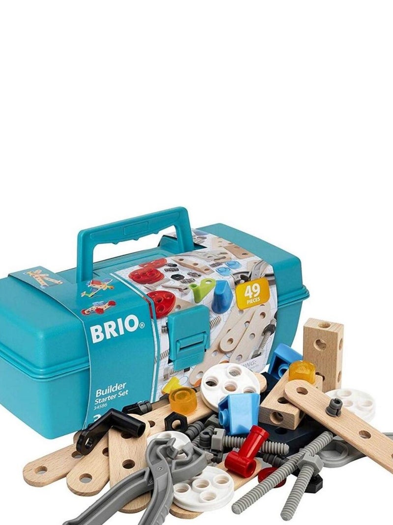 'brio' 34586 Boite A Outils Builder 50 Pieces N/A - Kiabi