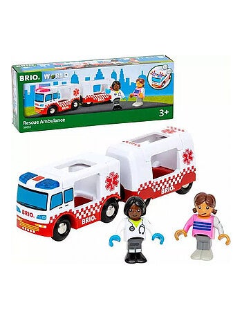Brio 36035 camion ambulance son lumiere nouevelle edition