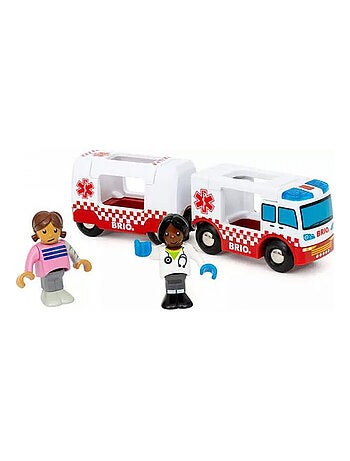 Brio 36035 camion ambulance son lumiere nouevelle edition