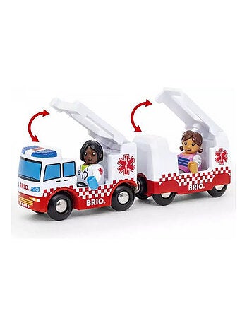 Brio 36035 camion ambulance son lumiere nouevelle edition