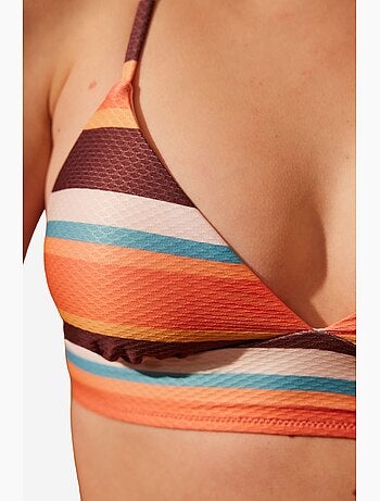 Brisa bralette de bikini rayé penti
