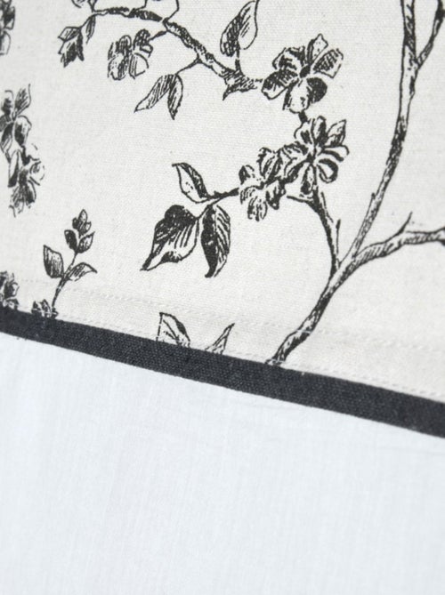 Brise bise 60x90 cm CLARINE écru - Kiabi Brise bise 60x90 cm CLARINE écru - Kiabi