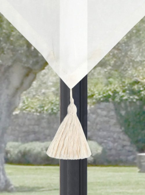 Brise bise 60x90 cm CLARINE écru - Kiabi Brise bise 60x90 cm CLARINE écru - Kiabi