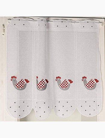 Brise bise aux broderies de poules