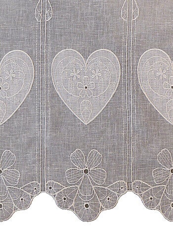 Brise bise brodé au style montagne rustique